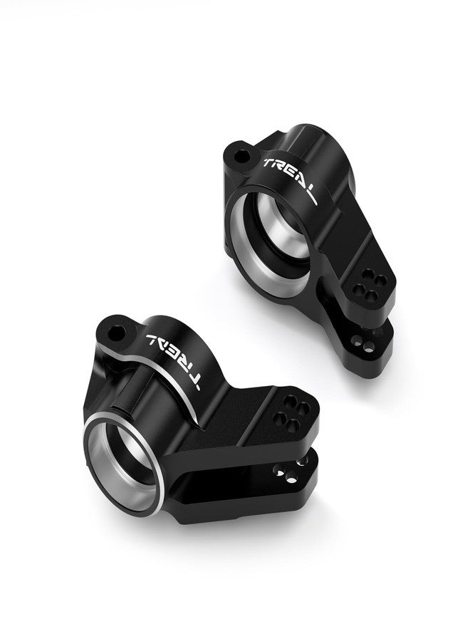 TREAL Aluminum 7075 Rear Hubs for Arrma 1:8 KRATON 6S Extreme BASH (EXB) (Black) - Image 1